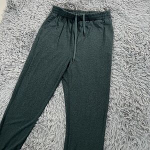 Quince Sweatpants Small Green Flowknit Jogger Performance Stretch Womens